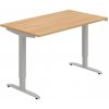 OFFICE PRO s.r.o. HOBIS výškovo nastaviteľný stôl MOTION MS 2 1400, stand.ovládanie, dub