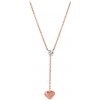 Troli Zamilovaný bronzový náhrdelník SW-NW061 rose gold