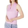 Dámska polokošeľa Callaway Golf WAIST LENGTH SL TOP ORCHID ružová M