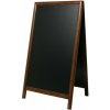 SECURIT A - tabuľa 68 x 120 cm Sandwich - tmavo hnedá SBS-DB-120