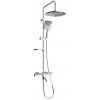 MEXEN/S - KX17 vaňový stĺp s termostatickou batériou, chróm 779001791-00