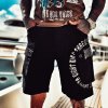 Yakuza cargo šortky SCARY CARGO CSB 20062 black Farba: čierna, Veľkosť: 30
