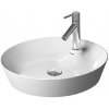 Duravit Cape Cod - Umývadlo na dosku, priemer 48 cm, bez prepadu, s otvorom na batériu, DuraCeram, biela 2328480000