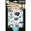 Djeco Detské tetovanie Temný svet