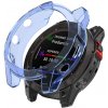 Ochranné puzdro Garmin Fenix 7X silikónové transparentné modré