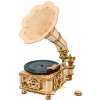 Robotime Rokr Dřevěný Gramofon 3D LKB01 424ks