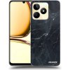 Picasee silikónový čierny obal pre Realme C53 - Black marble