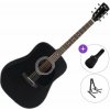 Cort AD810E SET Black Satin Elektroakustická gitara Dreadnought