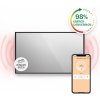 Klarstein La Palma 1000 smart, infračervený ohrievač 2 v 1, 120 x 60 cm, 1000 W, zrkadlová predná časť (HTR10-LaPalmaS1000B)