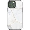 Picasee silikónový čierny obal pre Apple iPhone 13 Pro Max - White tile