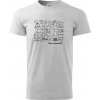Matematika - čomu nerozumieš - Tričko extra veľké (5-8XL) - 5XL ( Svetlosivý melír )