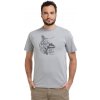 Bushman tričko Winton light grey S