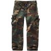 BRANDIT Detské nohavice US Ranger Trouser Woodland Veľkosť: 158/164