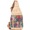 Korkový crossbody batôžtek - S ornamentami