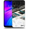 Picasee silikónový prehľadný obal pre Xiaomi Redmi 7 - Black & White geometry