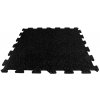 Mosolut Fitness Puzzle Non-visible 100x100 cm, čierna 1,5