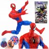 Figurka Spider-Man Hračka Zvuk 30 cm Avengers Pohyblivé Končatiny + Darček