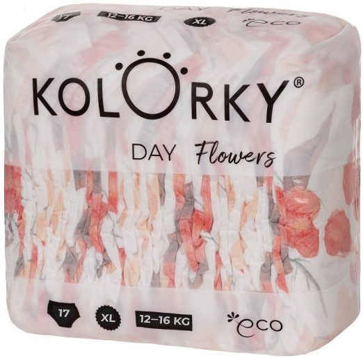 KOLORKY DAY kvety XL 12-16 kg 17 ks