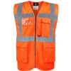 Korntex Hamburg Multifunkčná reflexná vesta KX810 Signal Orange XXL