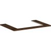 Hansgrohe Xelu Q doska na skrinku 78x55 cm orech 54109630