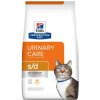 HILL'S Prescription Diet s/d Urinary Care s kuracím 3 kg