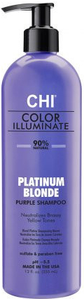 Chi Ionic Platinum Blonde farbiaci šampón na dosiahnutie platinových tónov 355 ml