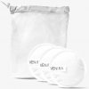 Venira odličovacie tampóny na čistenie tváre zo 100 % bavlny biele 3 ks