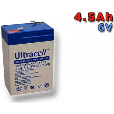 Ultracell UL4.5-6 6V 4,5Ah