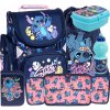 Školský batoh jednokomorový Paso Lilo a Stitch fialový, modrý