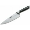 Böker Manufaktur 03BO501 Forge šéfkuchársky nôž 20 cm, čierna, plast ABS