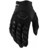 100% rukavice AIRMATIC čierna - XL
