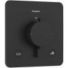 Hansgrohe Ecostat Comfort Q - Termostatická batéria pod omietku, na 2 spotrebiče, matná čierna - 33717670