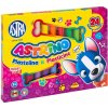 Astra plastelína 24 farieb okrúhla Astrino
