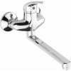 Umývadlová batéria Jika Dino dlhší výtok 100 mm chróm H3517270043101