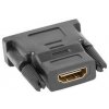Lanberg AD-0010-BK cable gender changer HDMI DVI-D Black