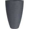 PROGARDEN Kvetináč rebrovaný 28 x 43 cm sivá KO-Y54192110