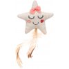 Flamingo Lovu textilné hračky pre mačky - viacero vzorov Hviezda