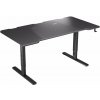ENDORFY herný stôl Atlas L 150cm x 78cm nosnosť 80 kg priestor na kabeláž čierny EY8E003