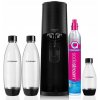 Výrobník sódovej vody SodaStream Terra čierny + 3 fľaše + CO2 náplň