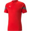Pánske športové tričko Puma, teamFINAL Training Jersey červená,sivá XXL