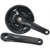 Shimano kľuky súprava MT210-3 40/30/22 zubov 175mm FC-MT 210-3, čierna, pevná osa, s krytom