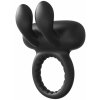 Dream Toys Ramrod Rabbit Vibrating Cockring Black