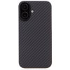 Kryt SWISSTEN Carbon pre Apple iPhone 16 - MagSafe - čierny