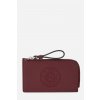PÚZDRO NA PLATOBNÉ KARTY KARL LAGERFELD K/CIRCLE ZIP CH WINDSOR BURGUNDY