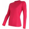 Dámske funkčné tričko s dlhým rukávom SENSOR Merino Active magenta M