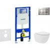 Geberit Duofix - Set predstenovej inštalácie, kompaktného klozetu Oudee Vortex a dosky softclose, tlačidlo Sigma30, lakovaný chróm mat/chróm SANI11CA1142