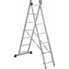 Alumet Alumet, univerzální 2-dílný žebřík, 2x7 příček, 33 x 7 x 197 cm, max. 150 kg, 5 let záruka