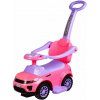 Mamido Mamido Sport Car s vodiacou tyčou 3v1 ružové