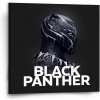 Sablio Obraz BLACK PANTHER z profilu Čierny - 50x50 cm