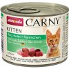 Animonda Carny Kitten - Hovädzie, kura a králik 200g